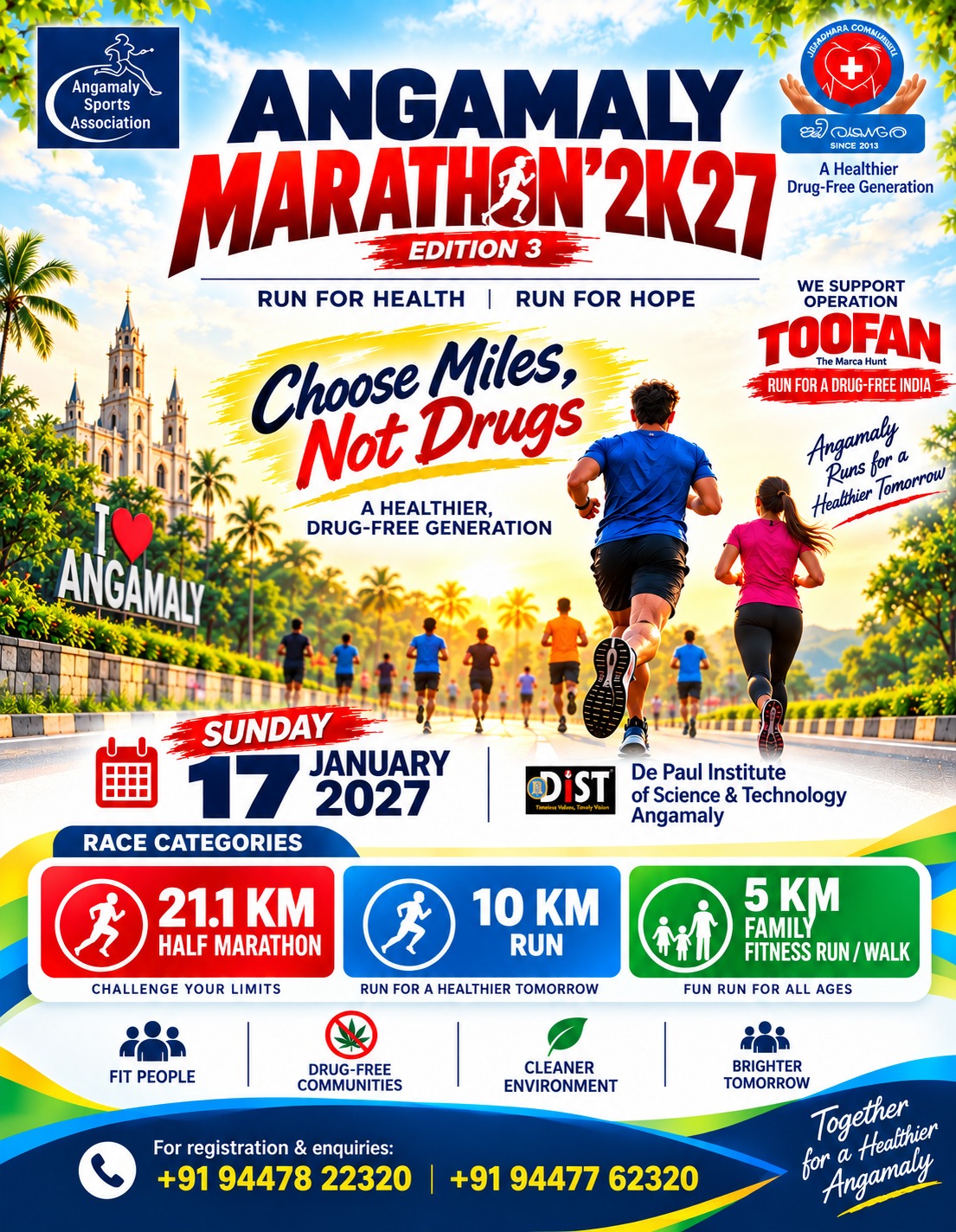 Angamaly Marathon poster